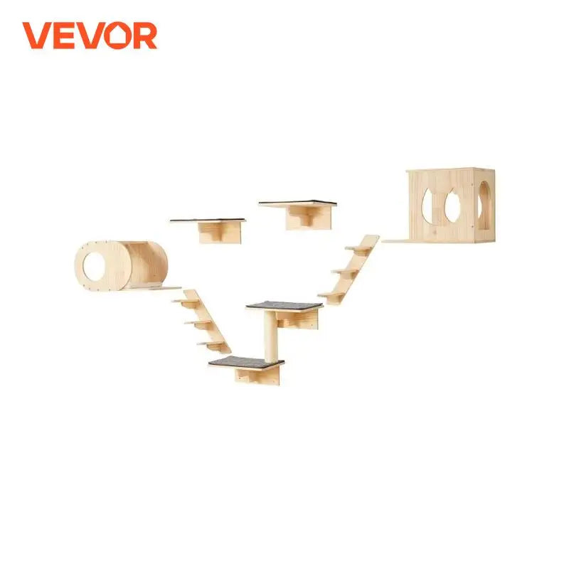 VEVOR Premium Cat Wall System: Vertical Paradise - PetPlayHub