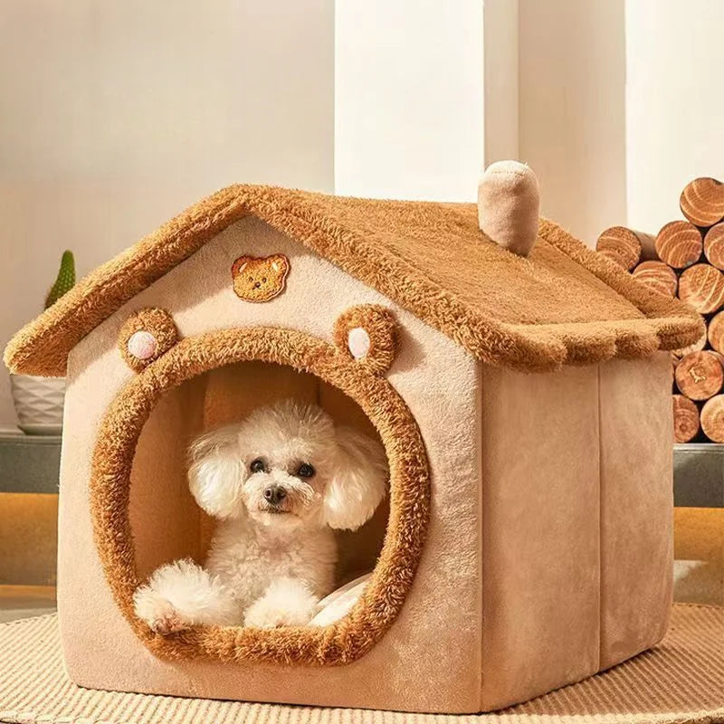Cozy All-Season Pet House - PetPlayHub