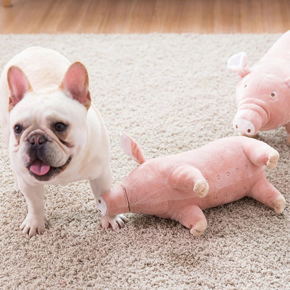 SquishPig Ultra-Tough Pet Toy - PetPlayHub