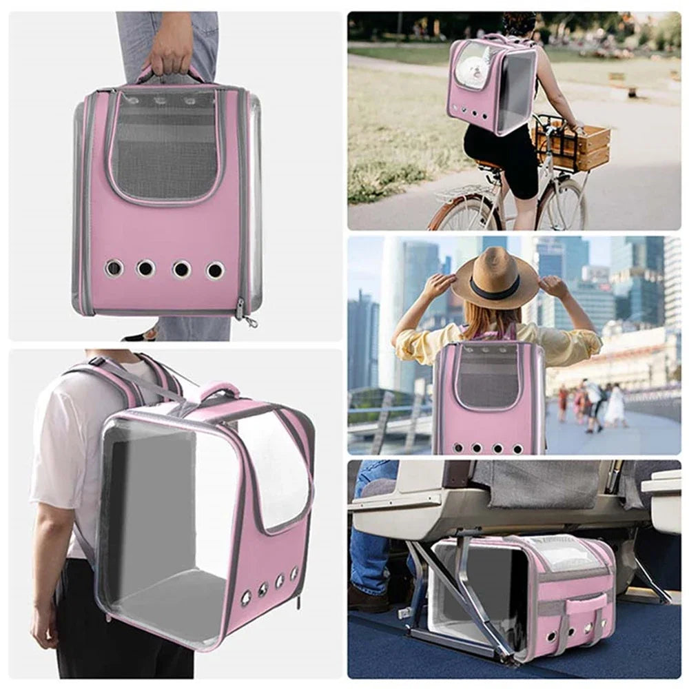 Space Capsule Pet Backpack - PetPlayHub