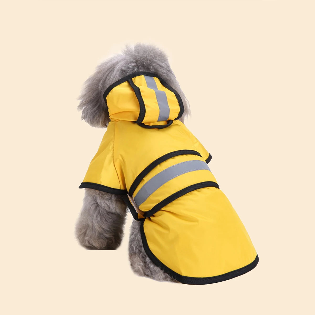 BrightPaws Reflective Dog Raincoat - PetPlayHub