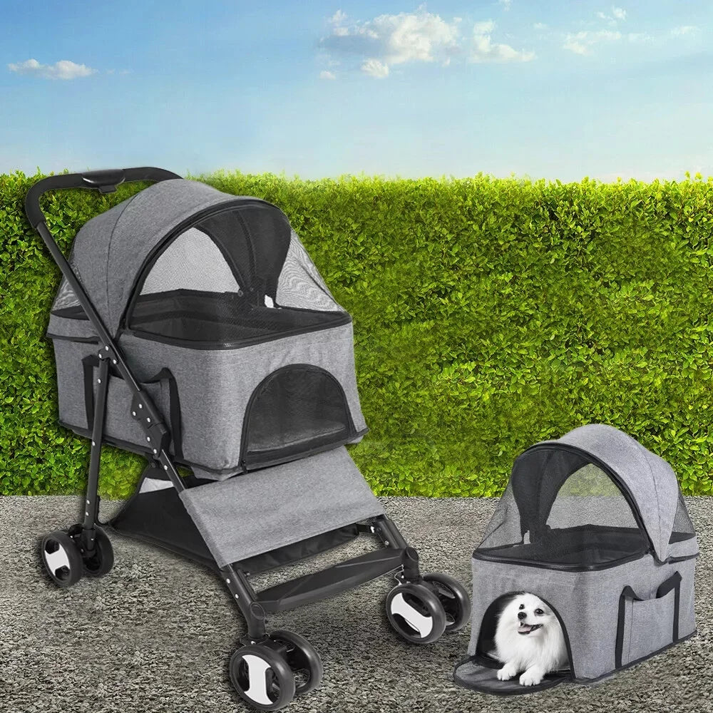 VoyageGuard Pro Pet Stroller - PetPlayHub