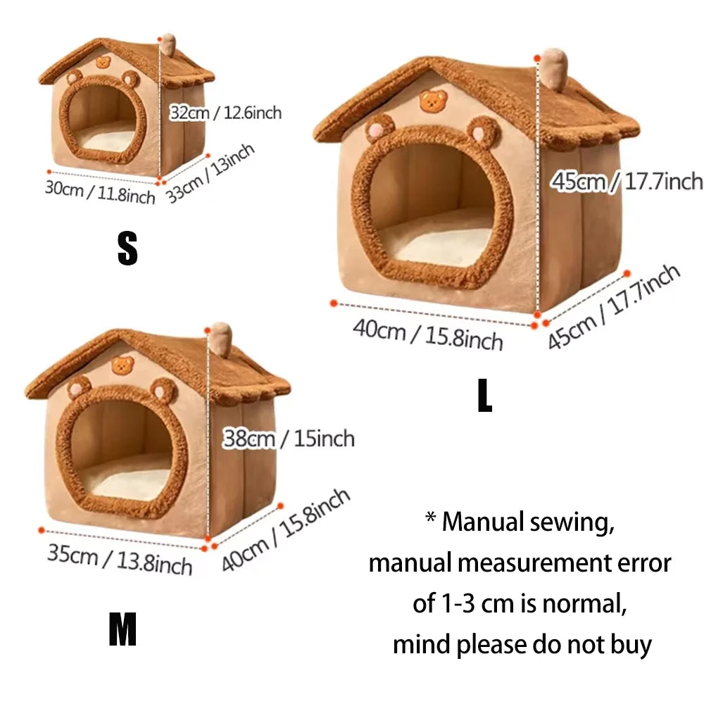 Cozy All-Season Pet House - PetPlayHub