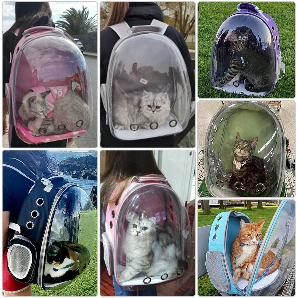 Space Capsule Pet Backpack - PetPlayHub