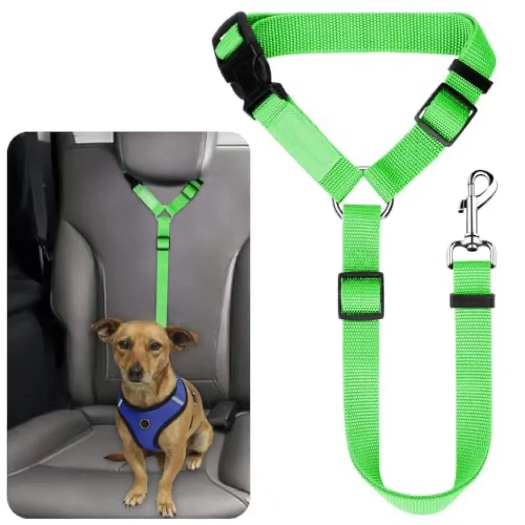 Adjustable Pet Car Seat Belt Leash - PetPlayHub