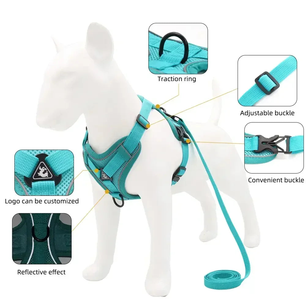 ComfortGuard Premium Pet Harness & Leash System - PetPlayHub