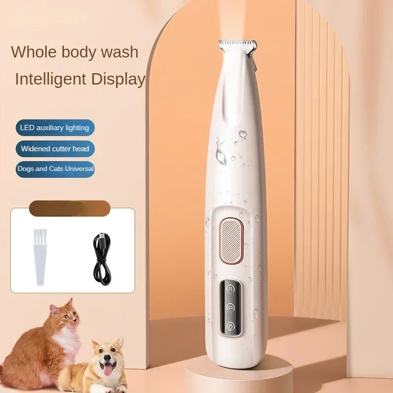 LED Pet Paw Hair Trimmer - PetPlayHub