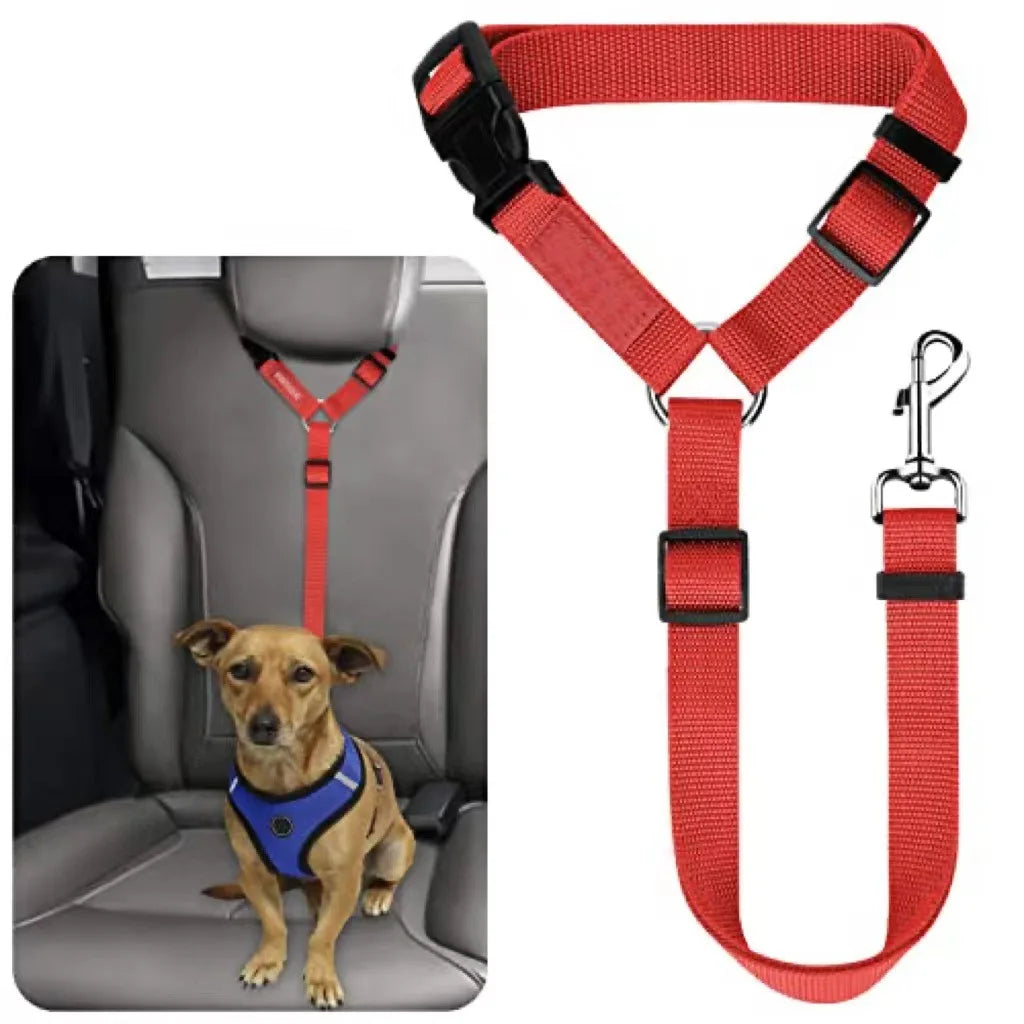 Adjustable Pet Car Seat Belt Leash - PetPlayHub