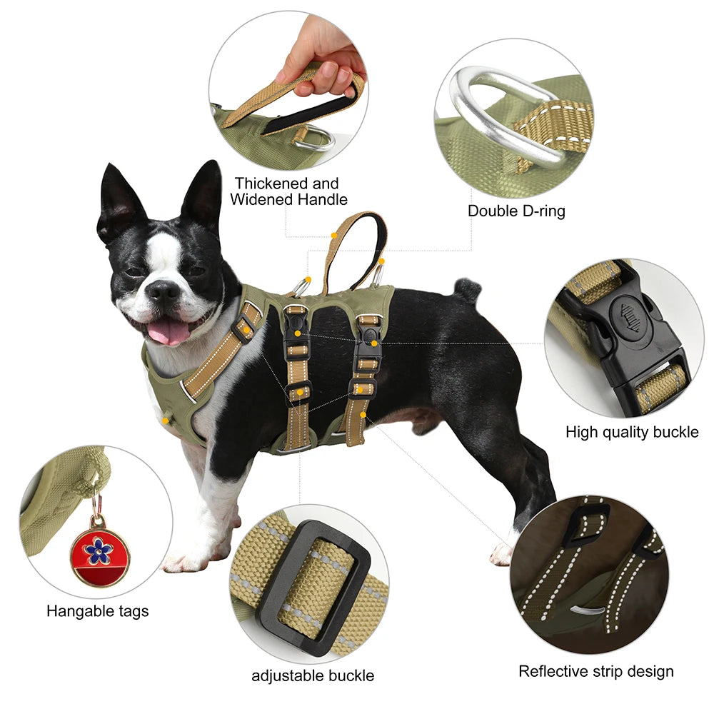 SafeGuard Pro Waterproof Dog Harness - PetPlayHub