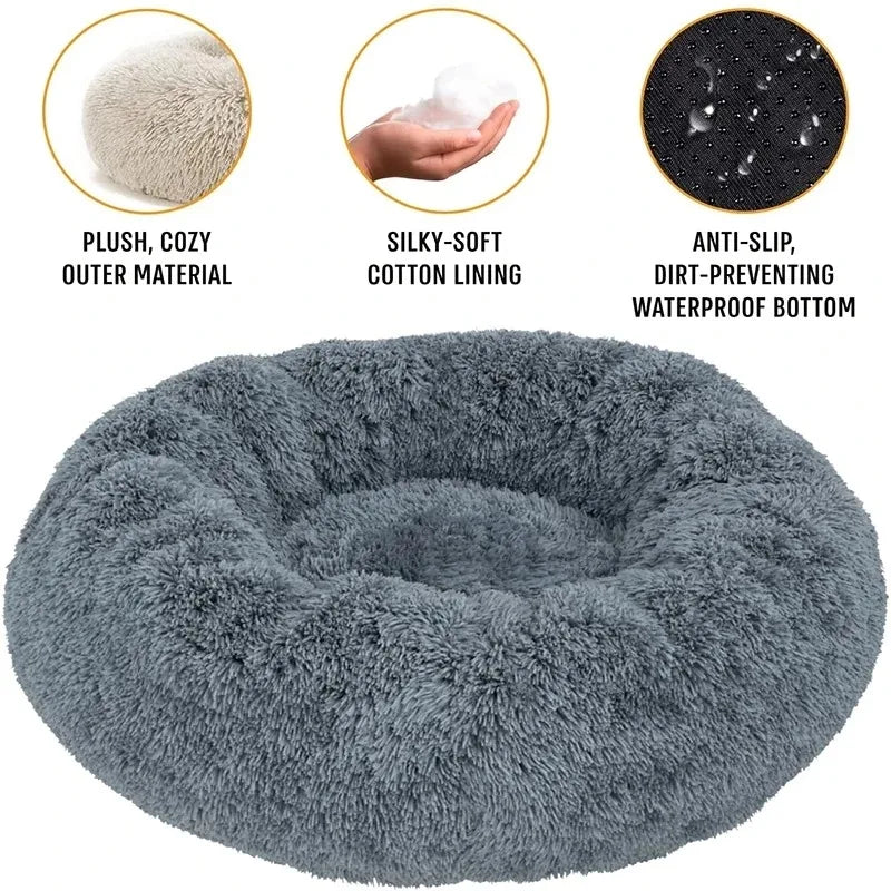 Plush Cloud Pet Bed - PetPlayHub