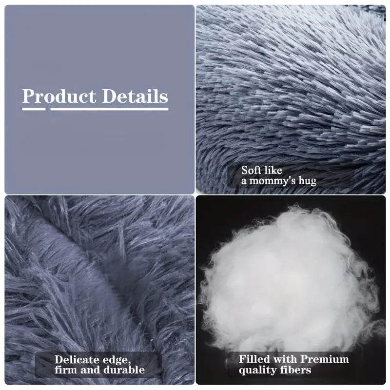 Plush Cloud Pet Bed - PetPlayHub