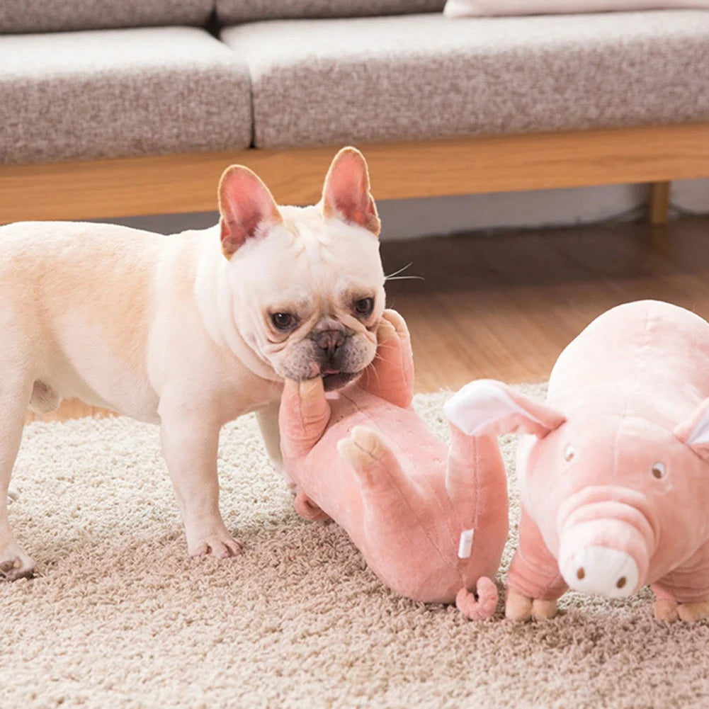 SquishPig Ultra-Tough Pet Toy - PetPlayHub