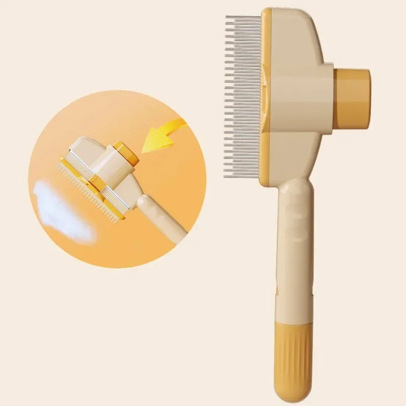 Magic Self-Clean Pet Brush - PetPlayHub