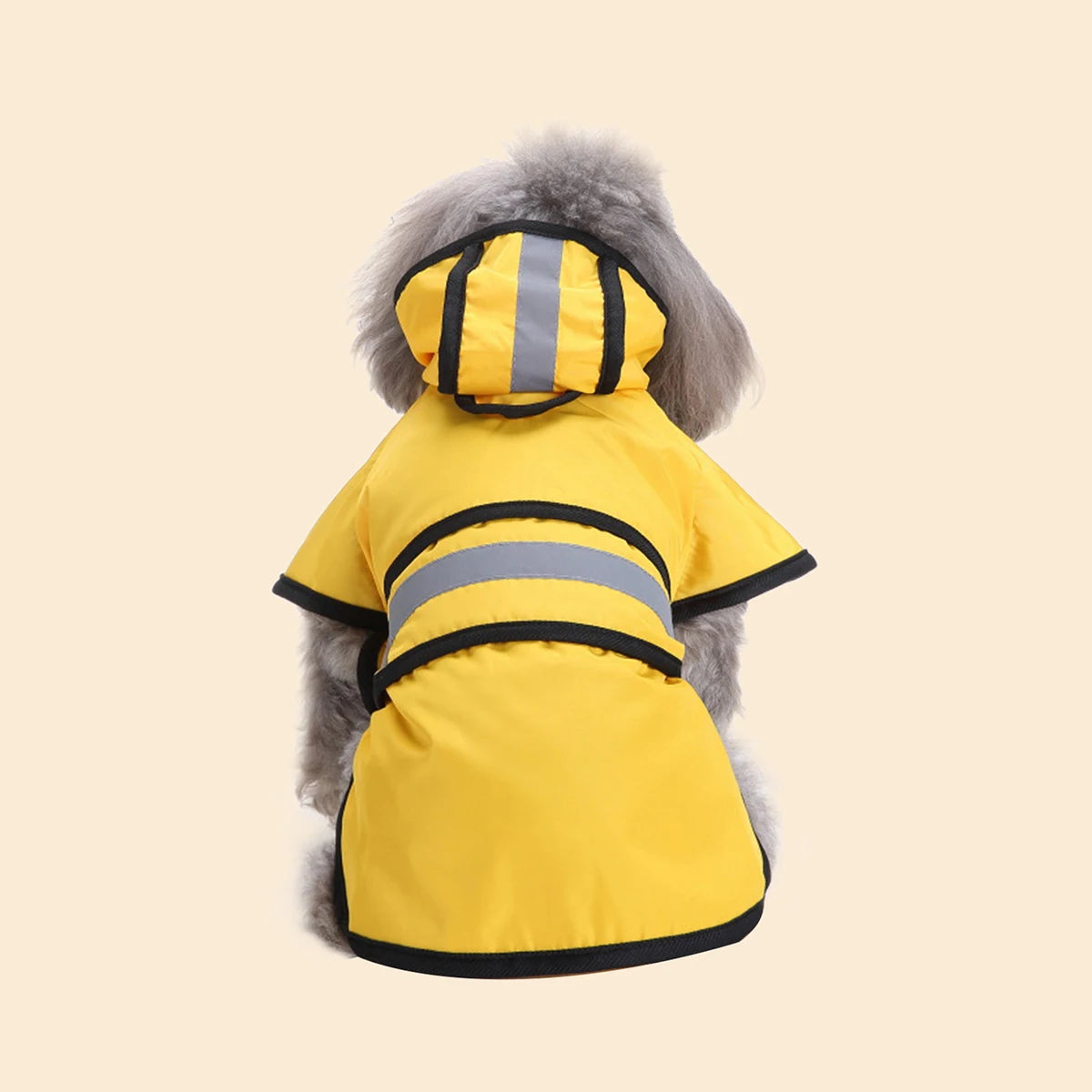 BrightPaws Reflective Dog Raincoat - PetPlayHub