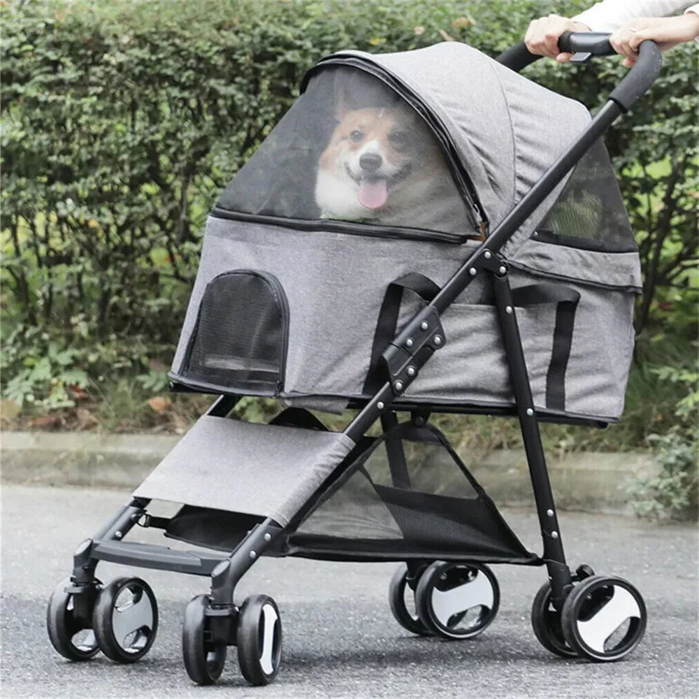 VoyageGuard Pro Pet Stroller - PetPlayHub