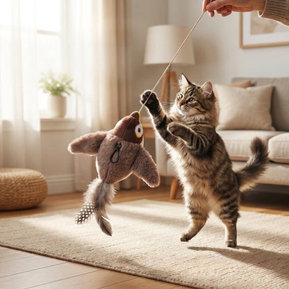 Interactive bird toy for cats™