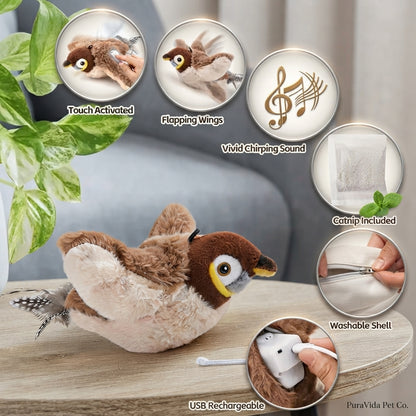 Interactive bird toy for cats™