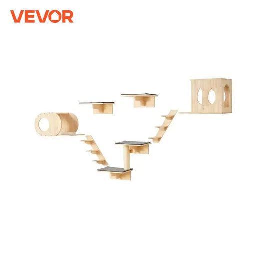 VEVOR Premium Cat Wall System: Vertical Paradise - PetPlayHub