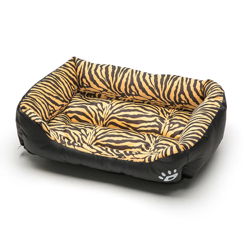 Large Washable Plush Pet Bed for Dogs - PetPlayHub