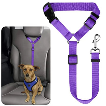Adjustable Pet Car Seat Belt Leash - PetPlayHub