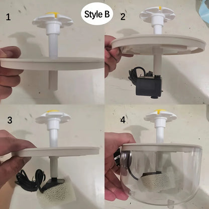 Fresh & Flowing 1L Pet Fountain - PetPlayHub