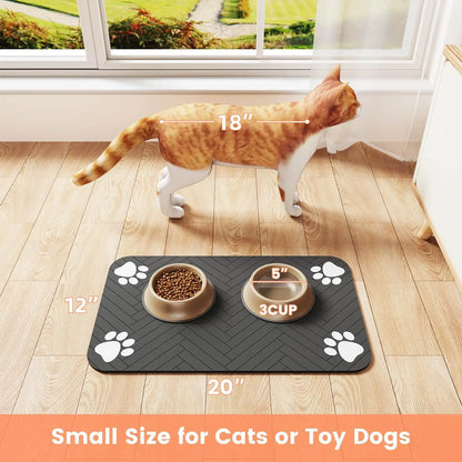 Pet Feeding Mat-Absorbent - PetPlayHub