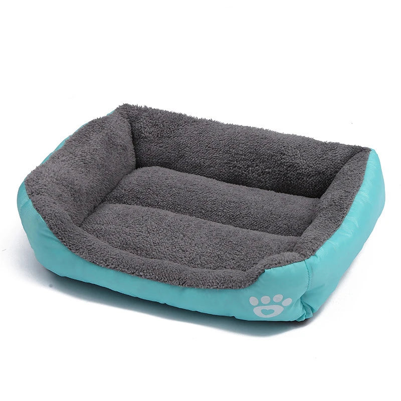 Large Washable Plush Pet Bed for Dogs - PetPlayHub