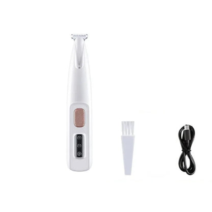 LED Pet Paw Hair Trimmer - PetPlayHub