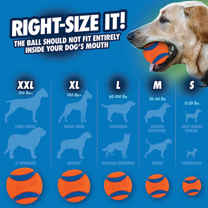 Chuckit! Ultra Ball – Durable, High-Bounce Fetch Toy for Dogs - PetPlayHub