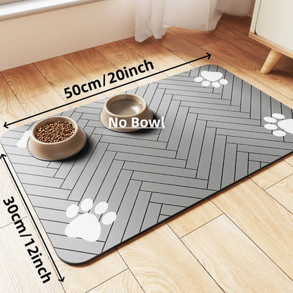 Pet Feeding Mat-Absorbent - PetPlayHub
