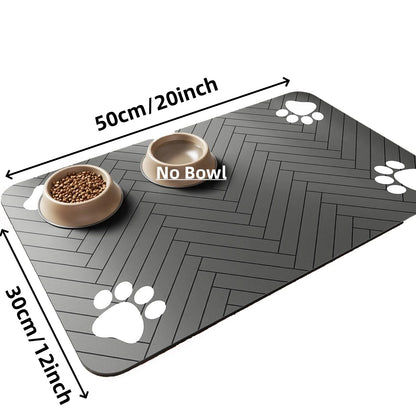 Pet Feeding Mat-Absorbent - PetPlayHub