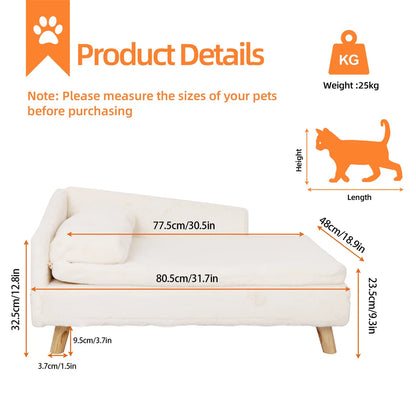 RegalRest Premium Pet Sofa - PetPlayHub