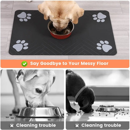 Pet Feeding Mat-Absorbent - PetPlayHub