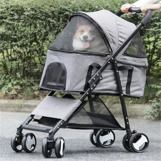 VoyageGuard Pro Pet Stroller - PetPlayHub