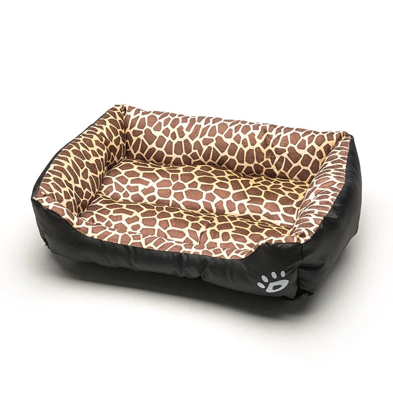 Large Washable Plush Pet Bed for Dogs - PetPlayHub