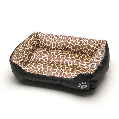 Large Washable Plush Pet Bed for Dogs - PetPlayHub