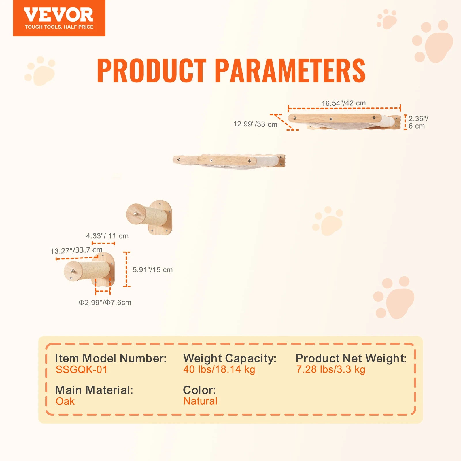 VEVOR Premium Cat Wall System: Vertical Paradise - PetPlayHub