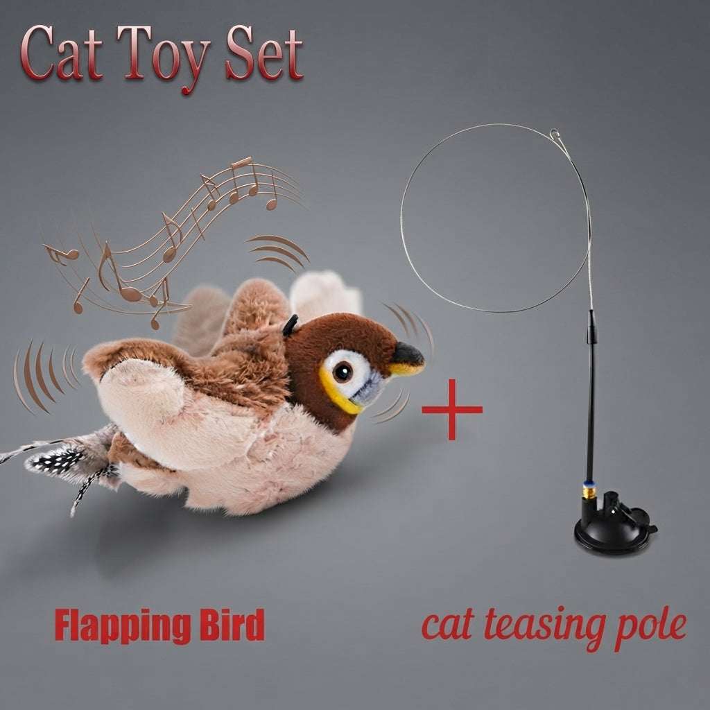 Interactive bird toy for cats™